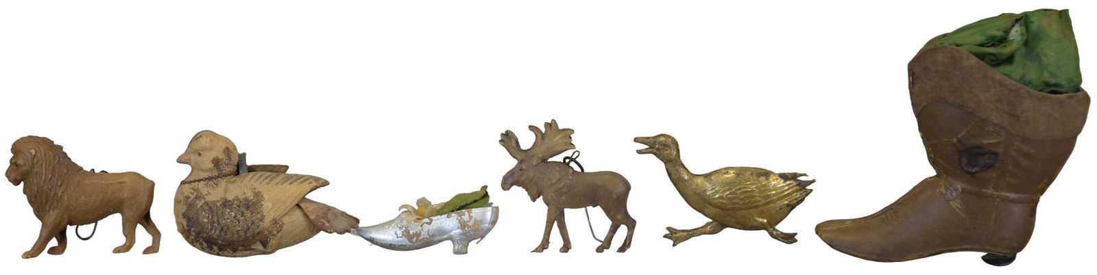 SIX DRESDEN ORNAMENTS (1 of 2)