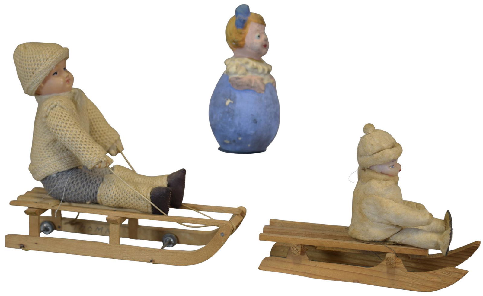 THREE HOLIDAY FIGURES (1 of 3)