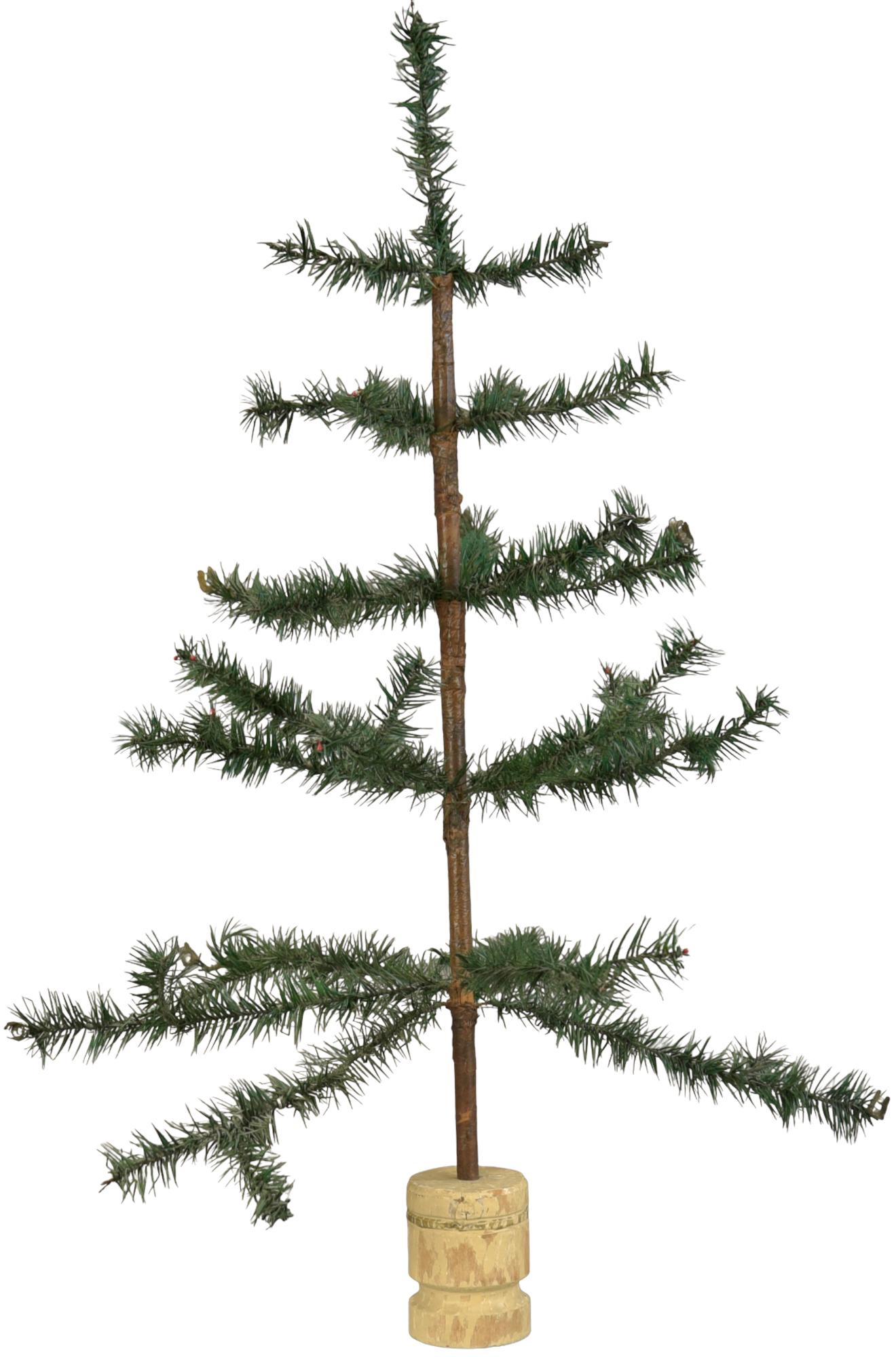 FEATHER TREE WITH CANDLE HOLDERS (1 of 4)