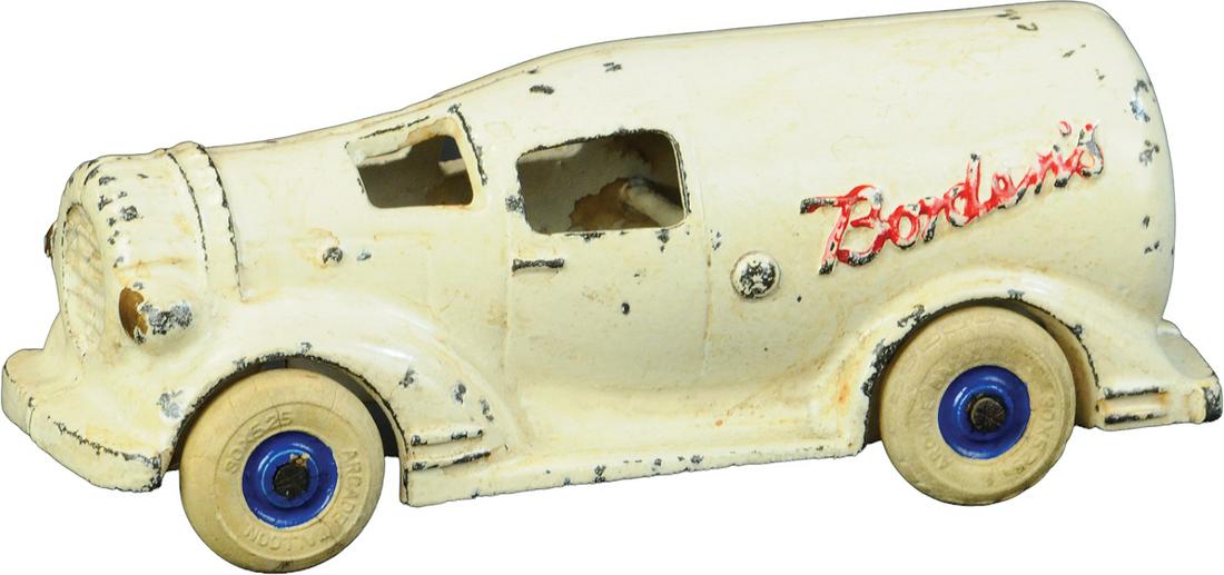 DANBURY MINT 1/24 SCALE 1950 BORDEN'S MILK TRUCK WITH CASE