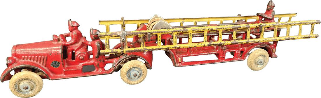 ARCADE FIRE LADDER TRAILER TRUCK (1 of 4)