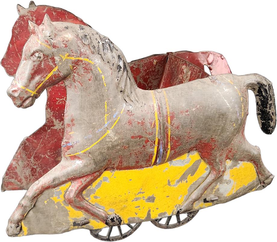 DAYTON HILL CLIMBER SHOEFLY HORSE TOY (1 of 5)