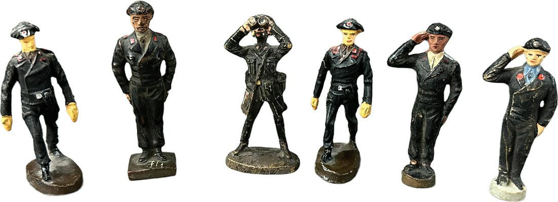 ELASTOLIN PANZER PERSONNEL (1 of 4)