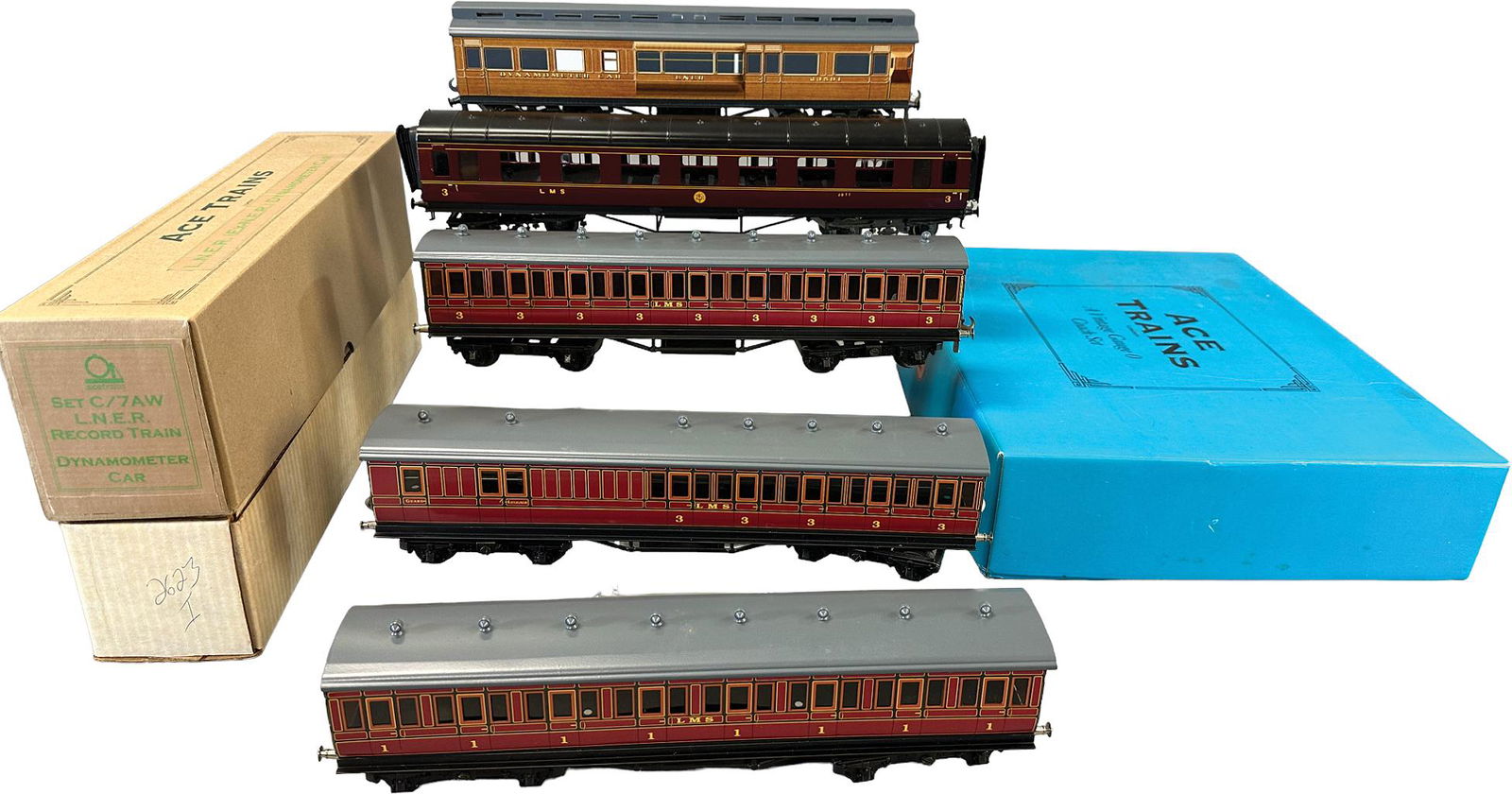 ACE TRAIN COACHES & EXLEY PASSENGER CAR (1 of 7)