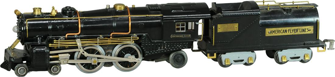 AMERICAN FLYER BRASS PIPER LOCOMOTIVE (1 of 4)