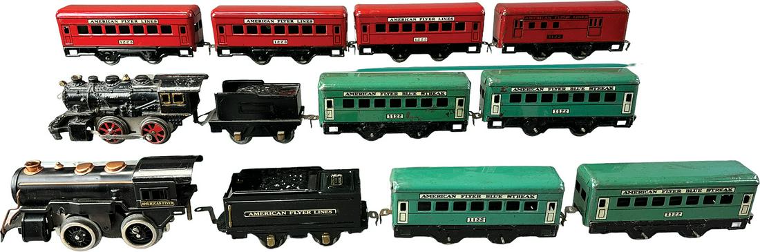 PREWAR AMERICAN FLYER PASSENGER SETS (1 of 7)