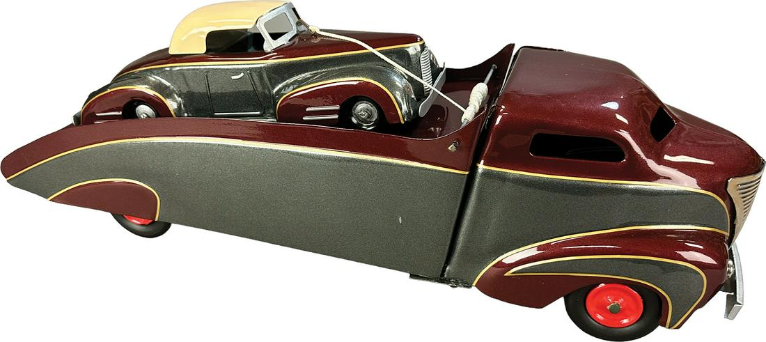 MARX STREAMLINE AMERICAN CAR CARRIER (1 of 5)