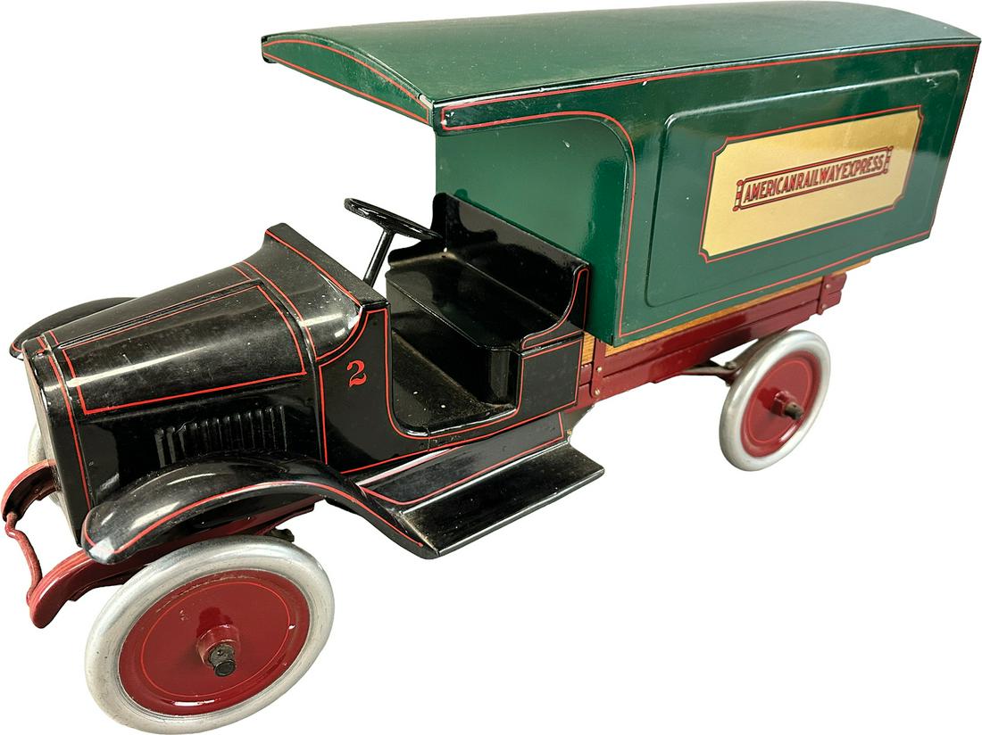 BUDDY L AMERICAN RAILWAY EXPRESS VAN (1 of 9)