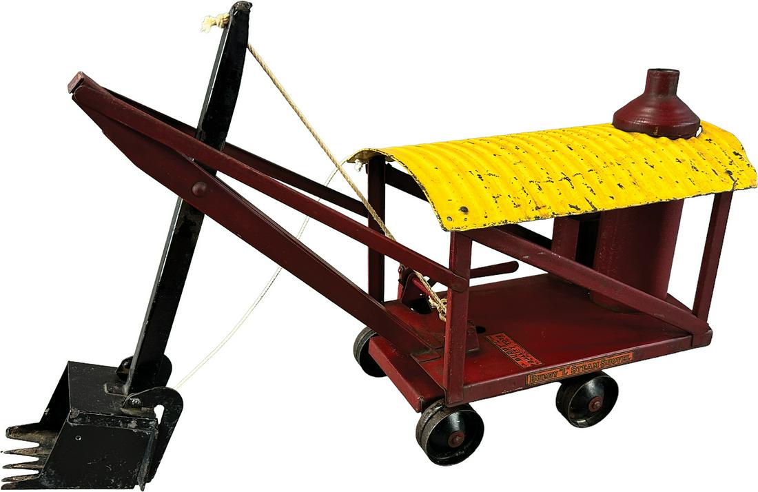 BUDDY L STEAM SHOVEL: 1390. BUDDY L STEAM SHOVEL | USA | 20" l. | (Very Good to Excellent Condition) | $150 - $300