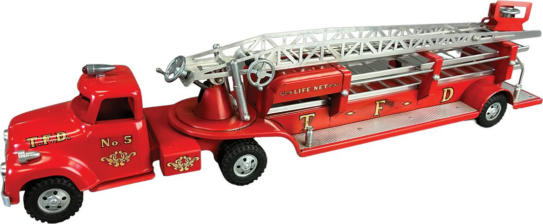 TONKA TFD FIRE LADDER TRUCK (1 of 8)