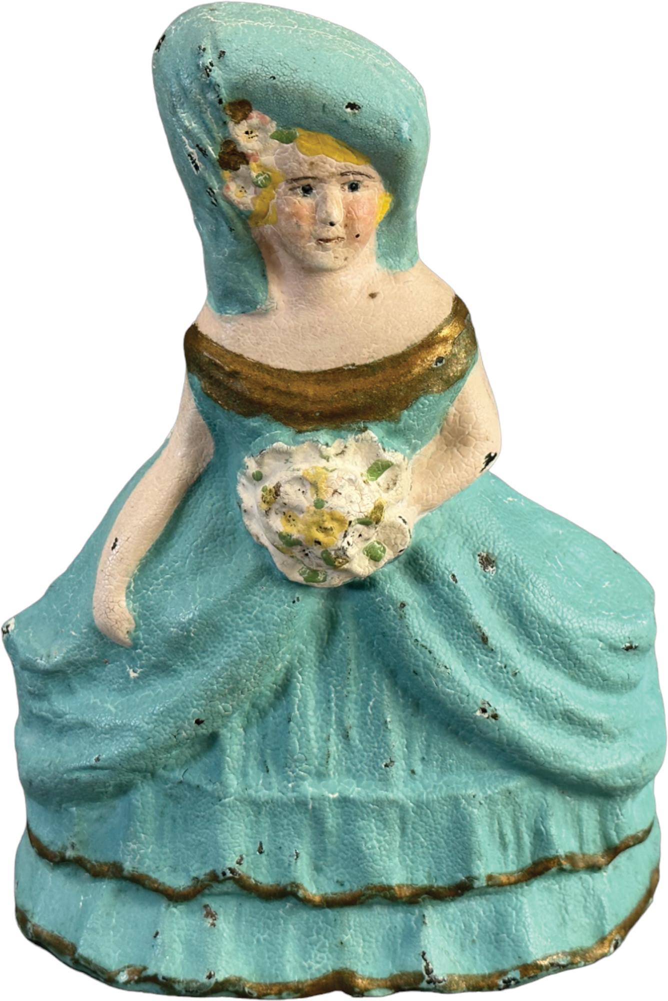 BRIDESMAID DOORSTOP: 1337. BRIDESMAID DOORSTOP | 8.5" h. | (Pristine TO Near Mint Condition) | $300 - $500