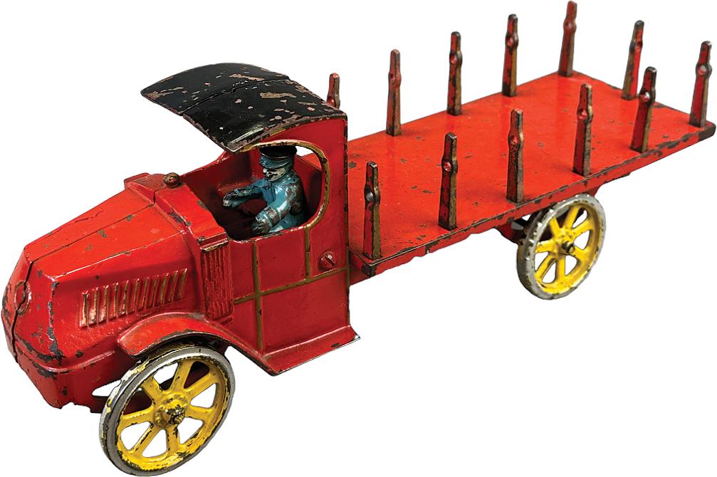 DENT STAKE BED MACK TRUCK (1 of 8)