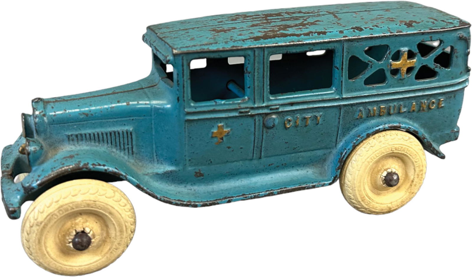 LARGE ARCADE 1932 CITY AMBULANCE (1 of 7)