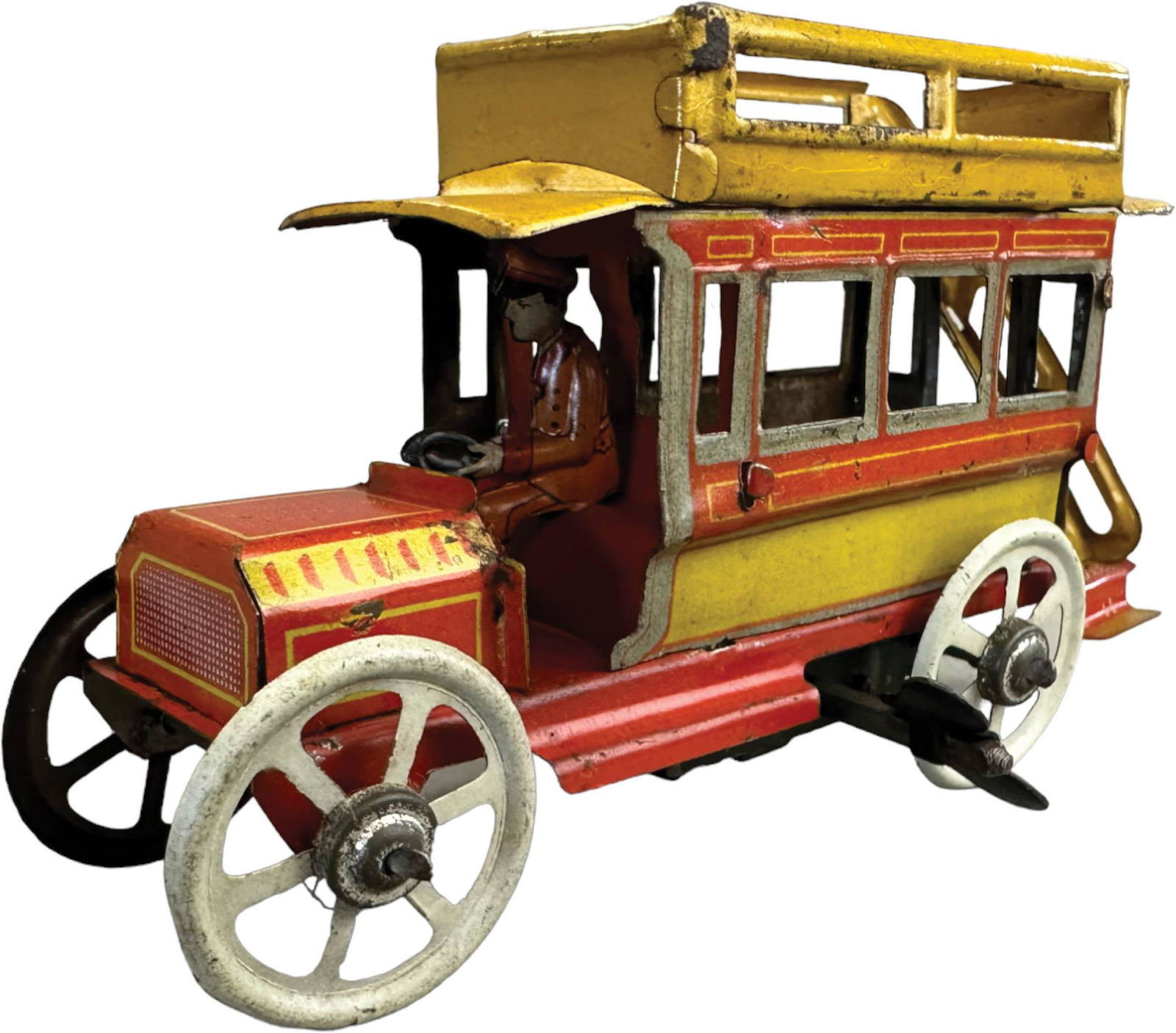 DISTLER DOUBLE DECKER BUS PENNY TOY (1 of 8)