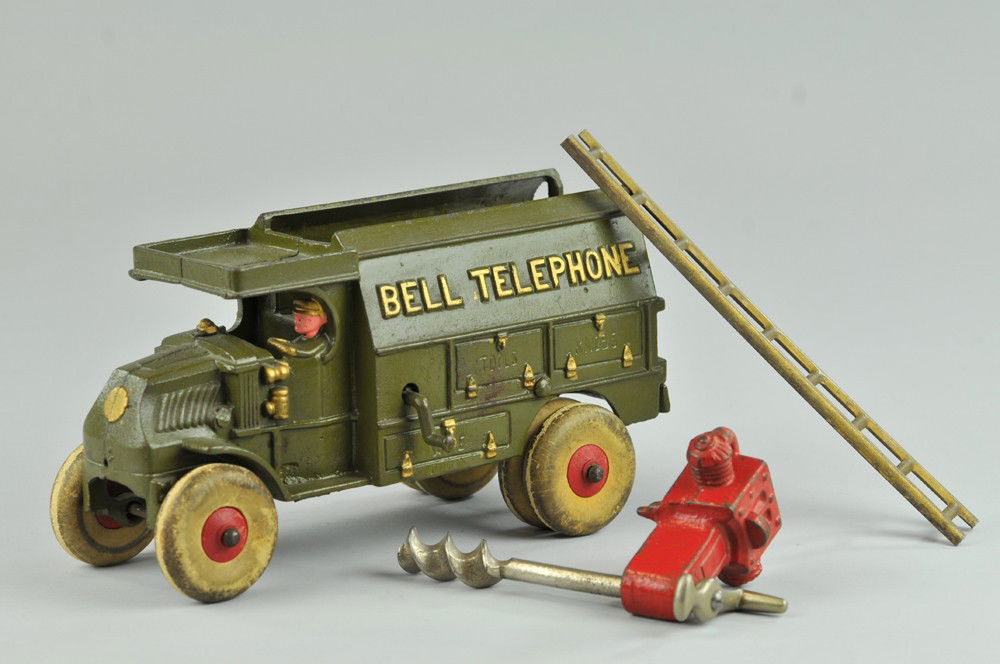 hubley bell telephone truck