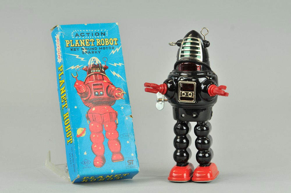 Robot - Remote Control Planet Robot (Battery Operated Tin