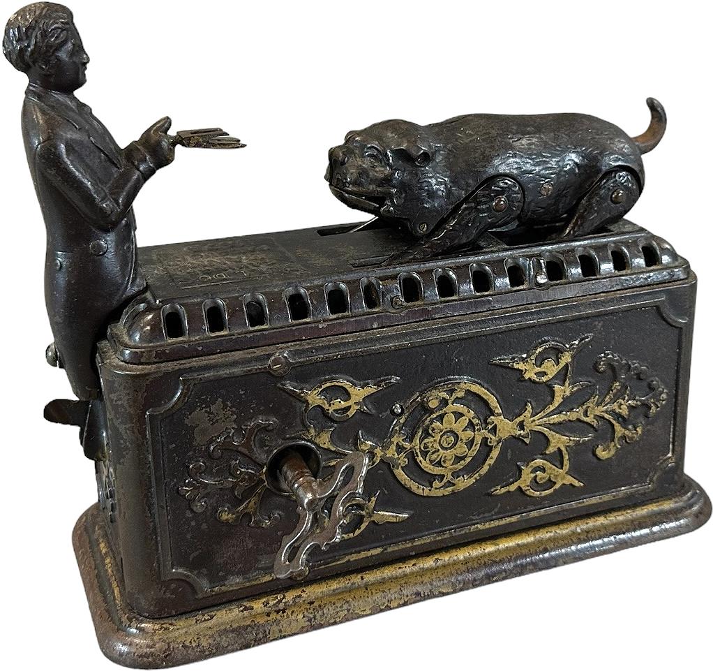 BULLDOG SAVINGS MECHANICAL BANK (1 of 9)