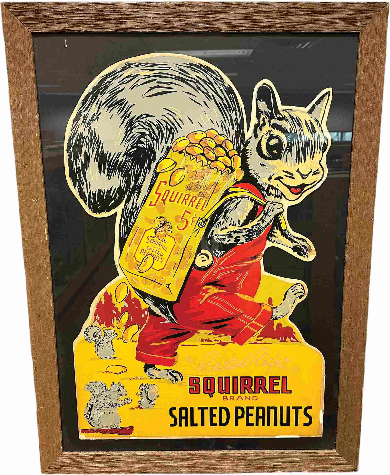 SQUIRREL BRAND PEANUT SIGN (1 of 3)