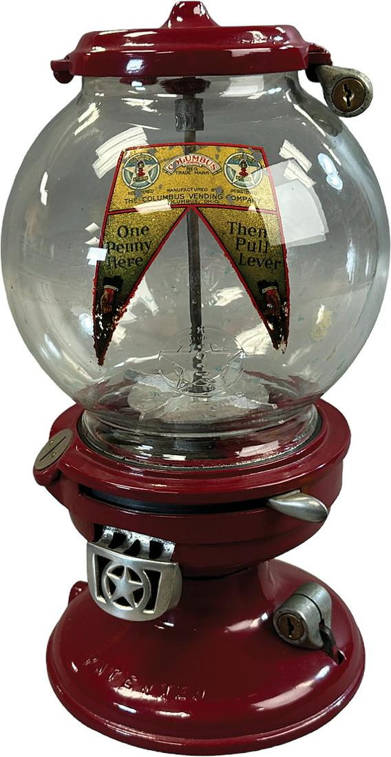 COLUMBUS GUMBALL MACHINE (1 of 6)