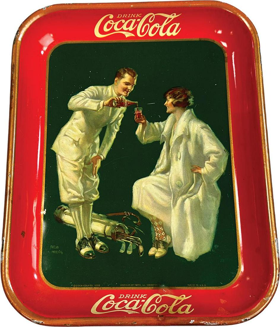 1926 COCA COLA TRAY (1 of 3)