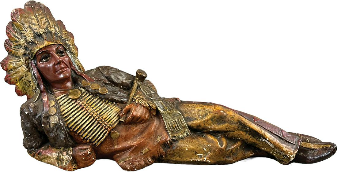 RECLINED INDIAN STATUE (1 of 7)
