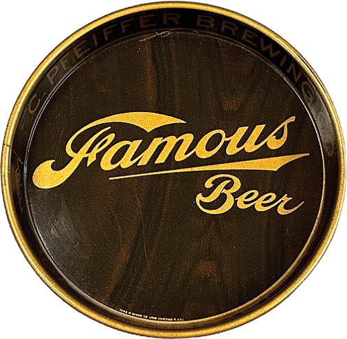 C. PFIFFER BREWING CO. TIP TRAY (1 of 5)