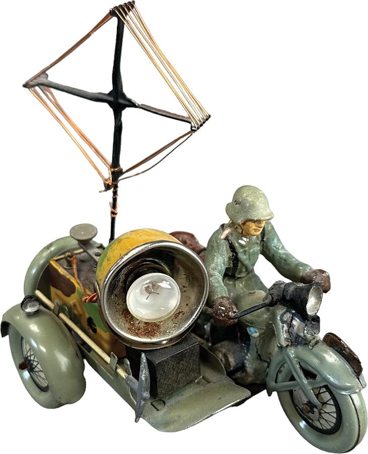 HAUSSER COMMUNICATION SIDECAR MOTORCYCLE (1 of 6)