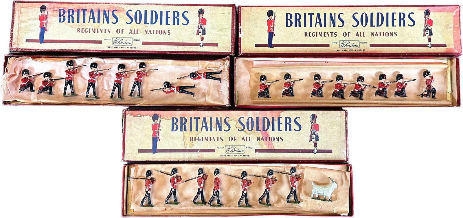 BRITAINS BOXED SETS #74, #120, #1283 (1 of 5)