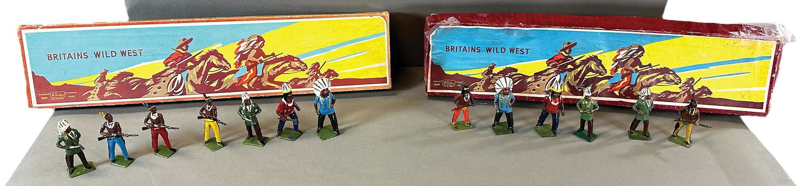 TWO SETS BRITAINS #150 AMERICAN INDIANS (1 of 5)