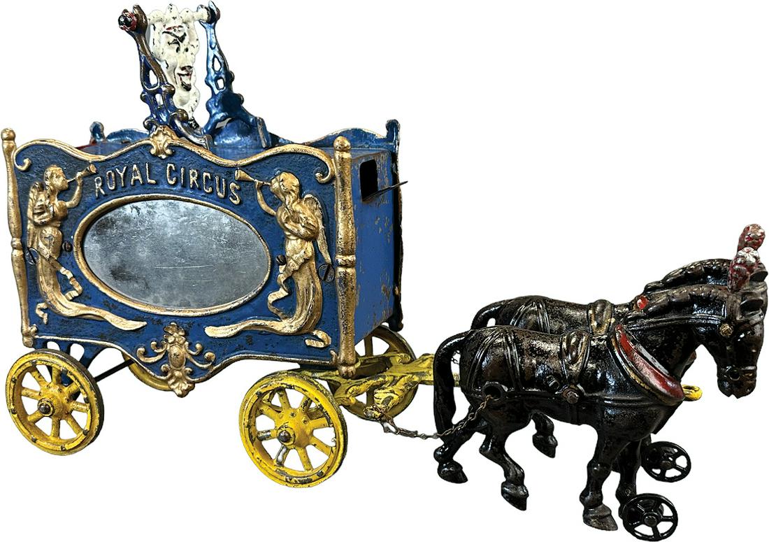 HUBLEY ROYAL CIRCUS CLOWN TRAPEZE WAGON (1 of 5)