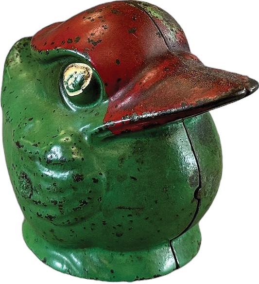 KENTON DUCK STILL BANK - GREEN (1 of 4)