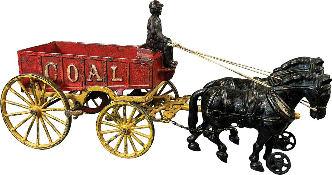 HUBLEY HORSE DRAWN COAL WAGON (1 of 6)