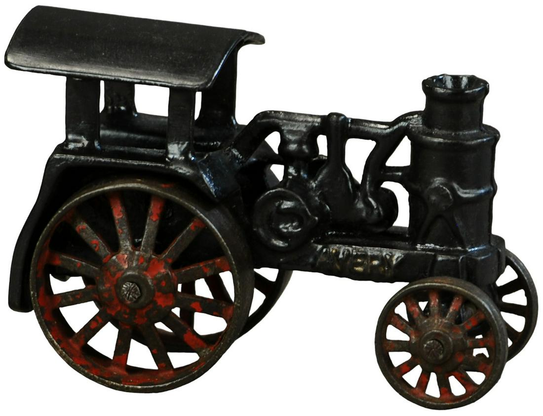 AVERY TRACTION ENGINE TRACTOR: 1269. AVERY TRACTION ENGINE TRACTOR | 4.5" l. | Black engine is repainted. | $50 - $100