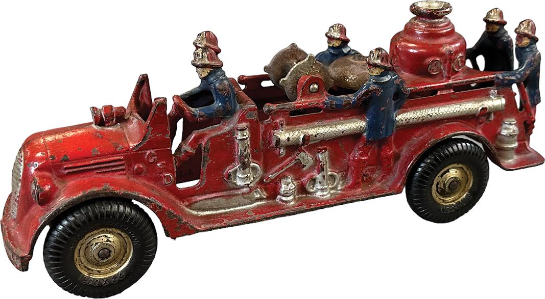 ARCADE SIX MAN FIRE TRUCK (1 of 7)