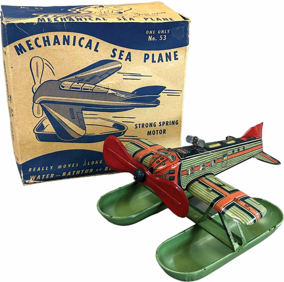 BOXED CHEIN MECHANICAL SEA PLANE (1 of 4)