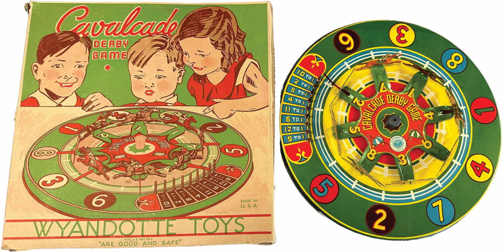 BOXED WYANDOTTE CAVALADE DERBY GAME (1 of 4)