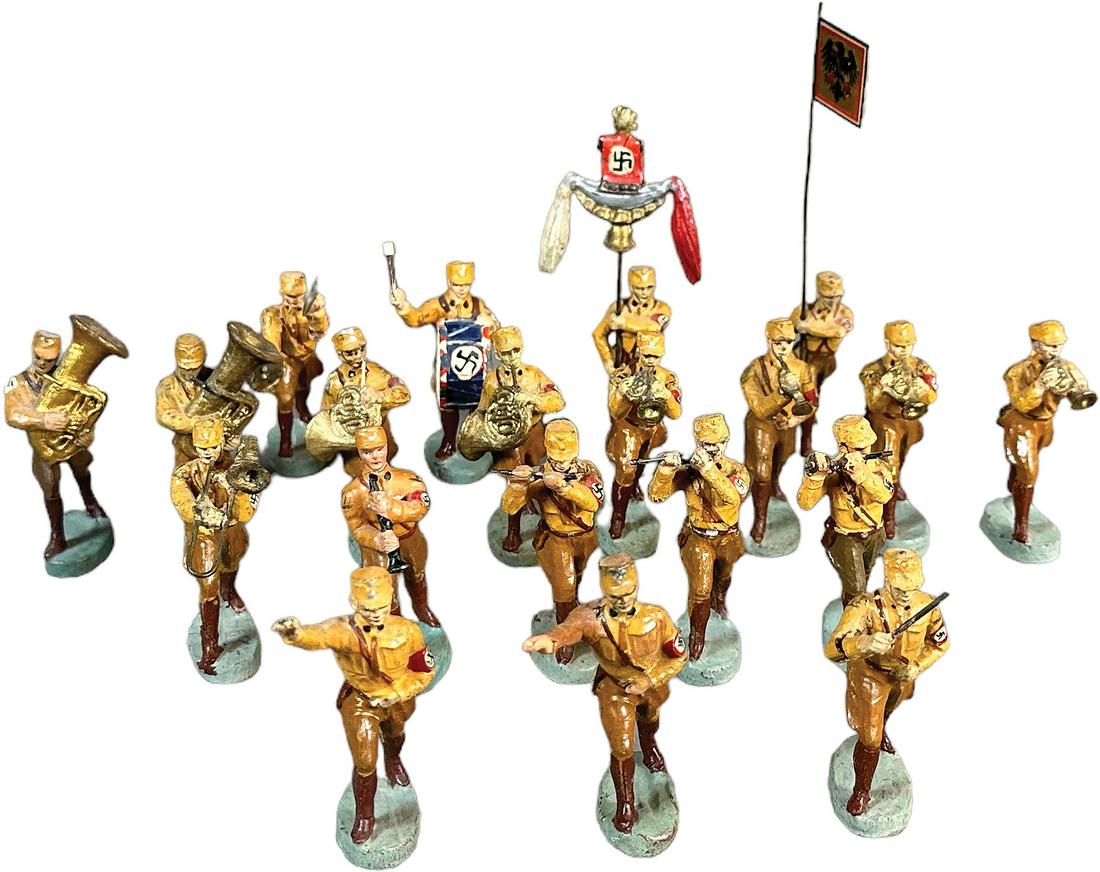 LARGE LOT OF ELASTOLIN SA FIGURES (1 of 4)