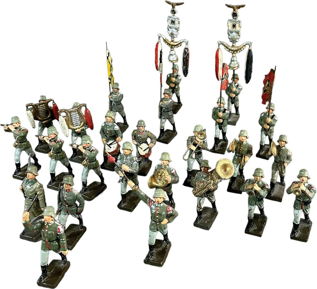 LINEOL MUSICIANS W/ STANDARD BEARERS (1 of 8)