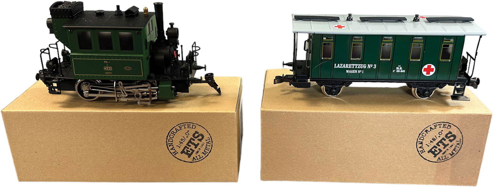 BOXED ETS PASSENGER TRAIN SET (1 of 5)