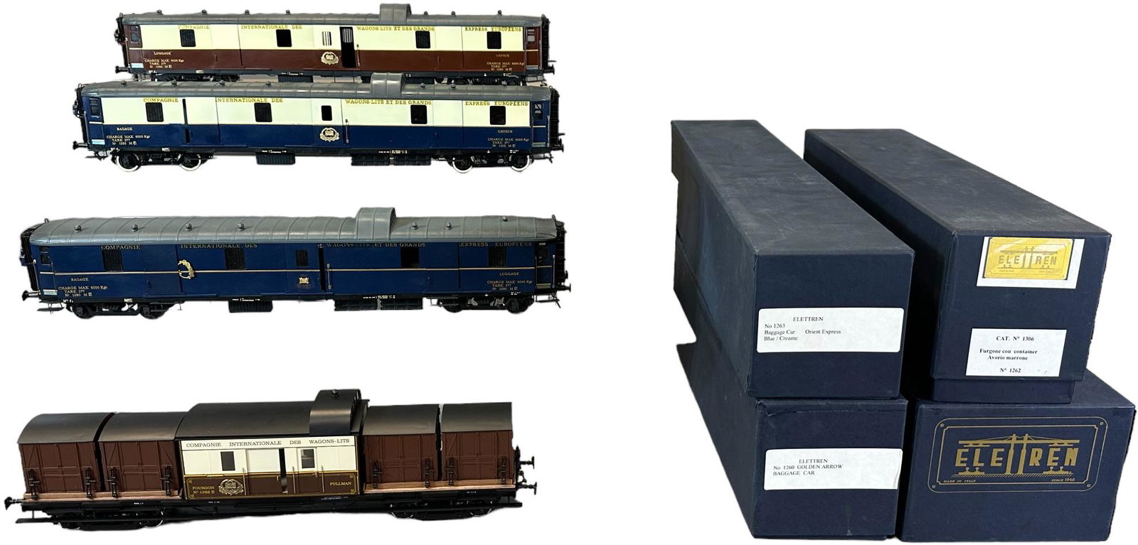 BOXED ELETTREN ORIENT EXPRESS CARS (1 of 6)