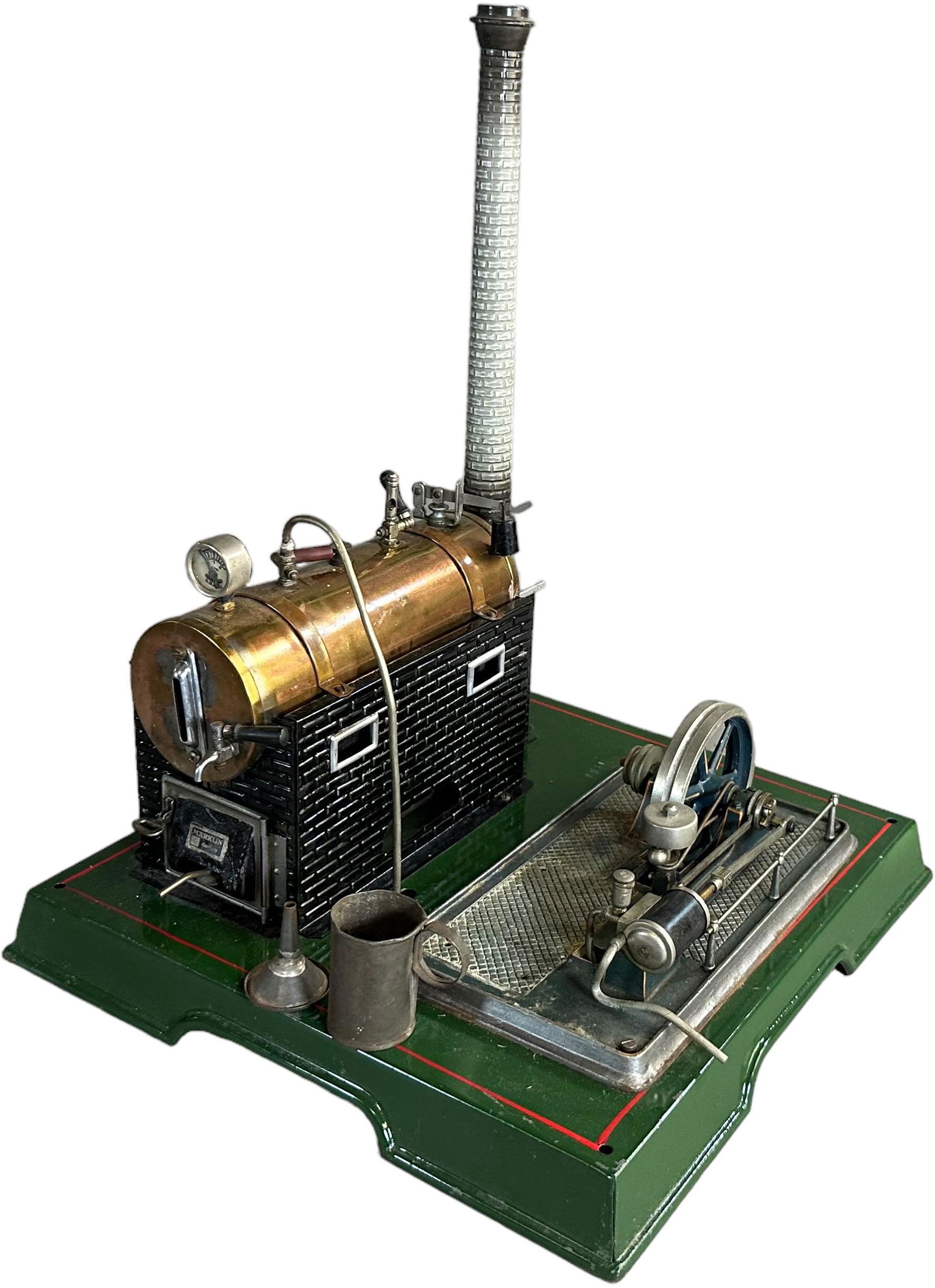 MARKLIN HORIZONTAL STEAM ENGINE #4096 (1 of 5)