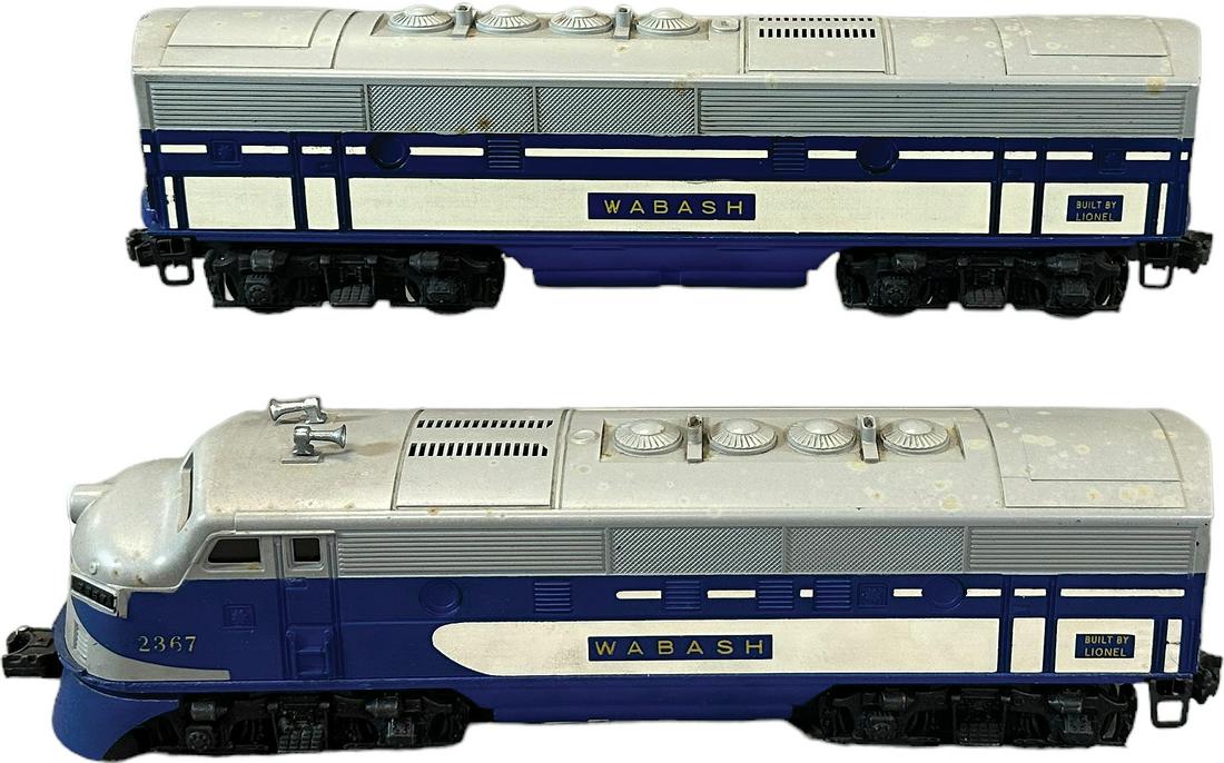 POST WAR LIONEL WABASH A & B UNIT (1 of 5)