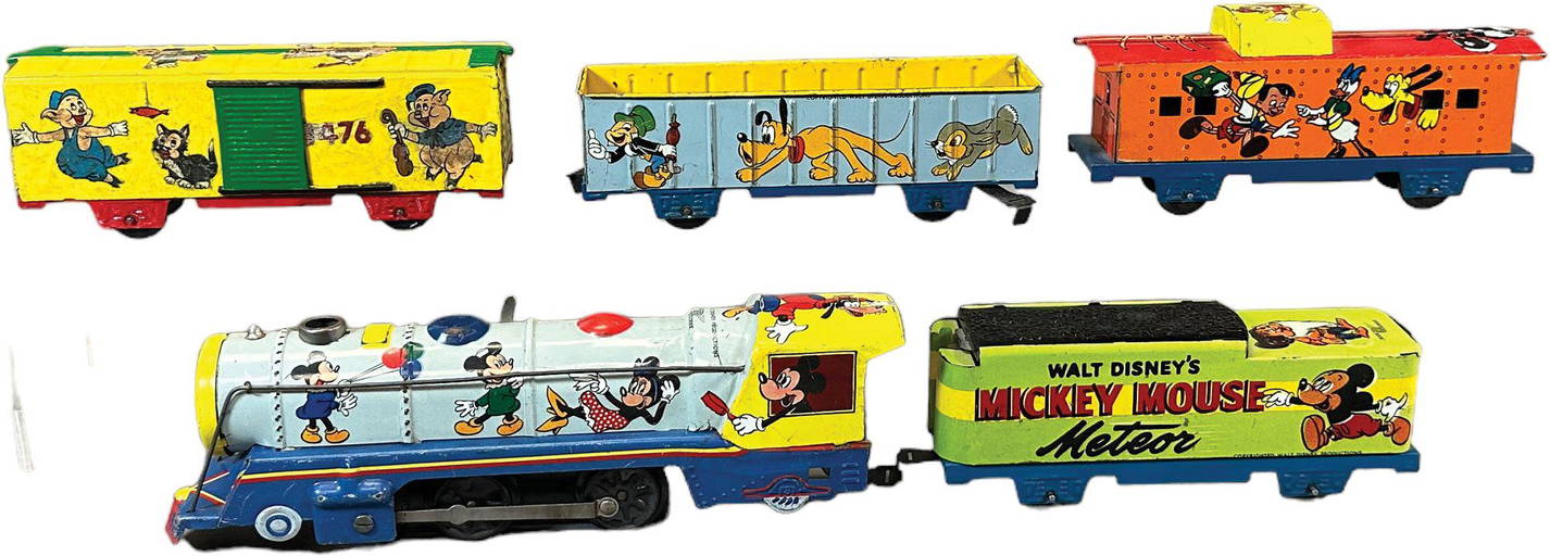 Marx Disney Meteor Train Set