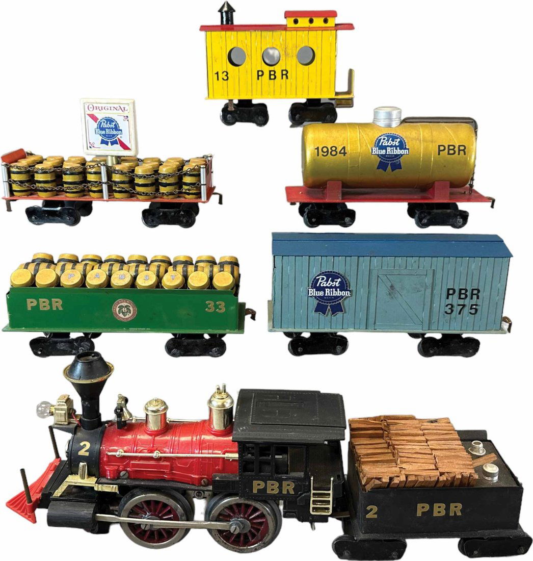 CUSTOM BUILT STANDARD GAUGE PBR FREIGHT SET (1 of 4)
