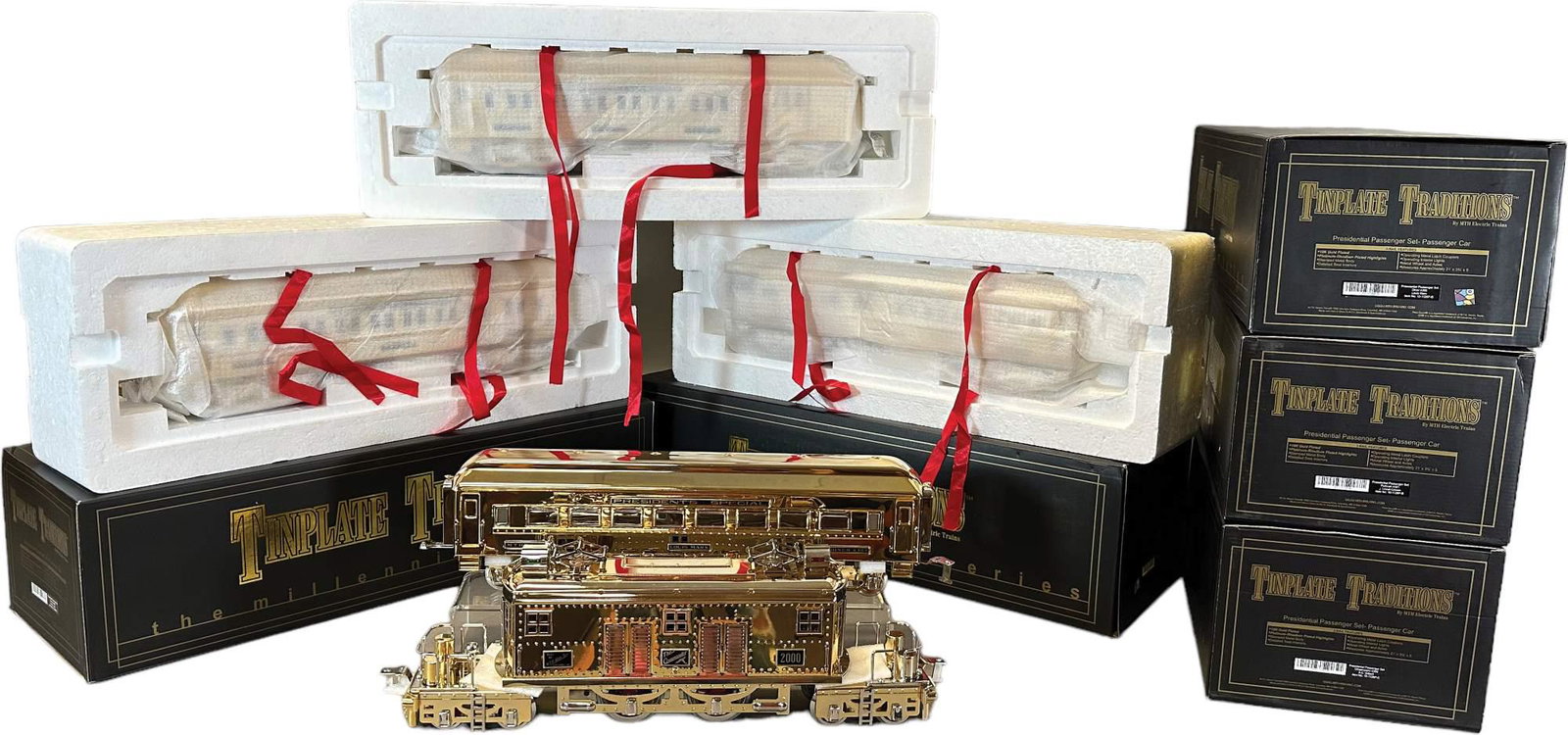 MTH TINPLATE TRADITIONS FLYER PRESIDENTIAL PASSENG (1 of 8)