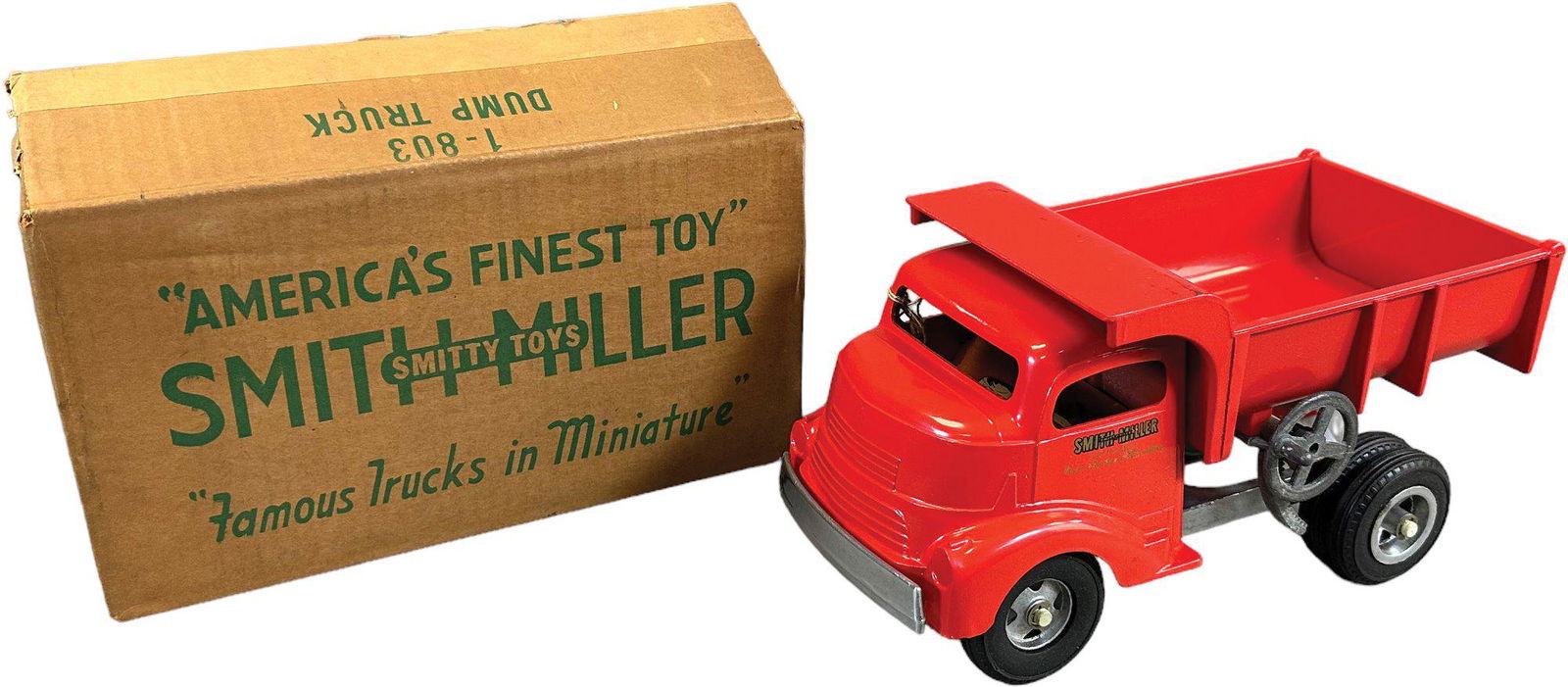BOXED SMITH-MILLER DUMP TRUCK (1 of 8)
