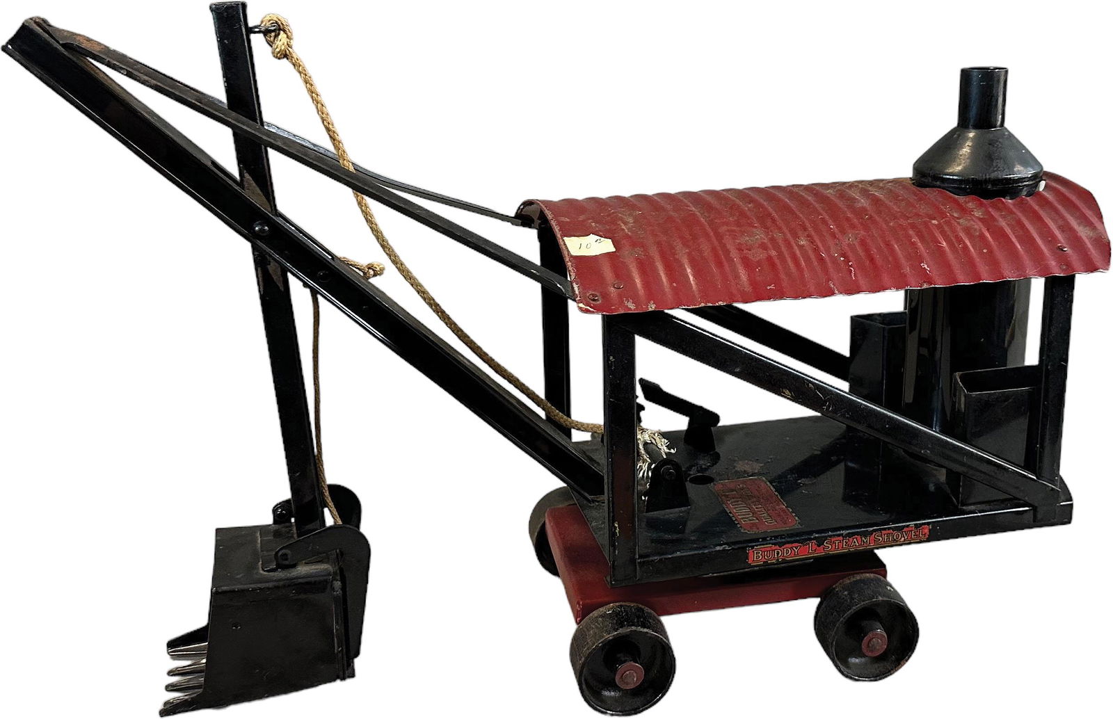 BUDDY L STEAM SHOVEL: 469. BUDDY L STEAM SHOVEL | 21" l. | (Very Good Condition) | $100 - $200