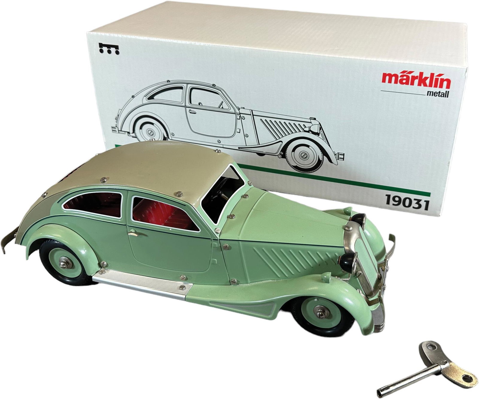 BOXED MARKLIN TWO TONE BUILDER COUPE (1 of 7)