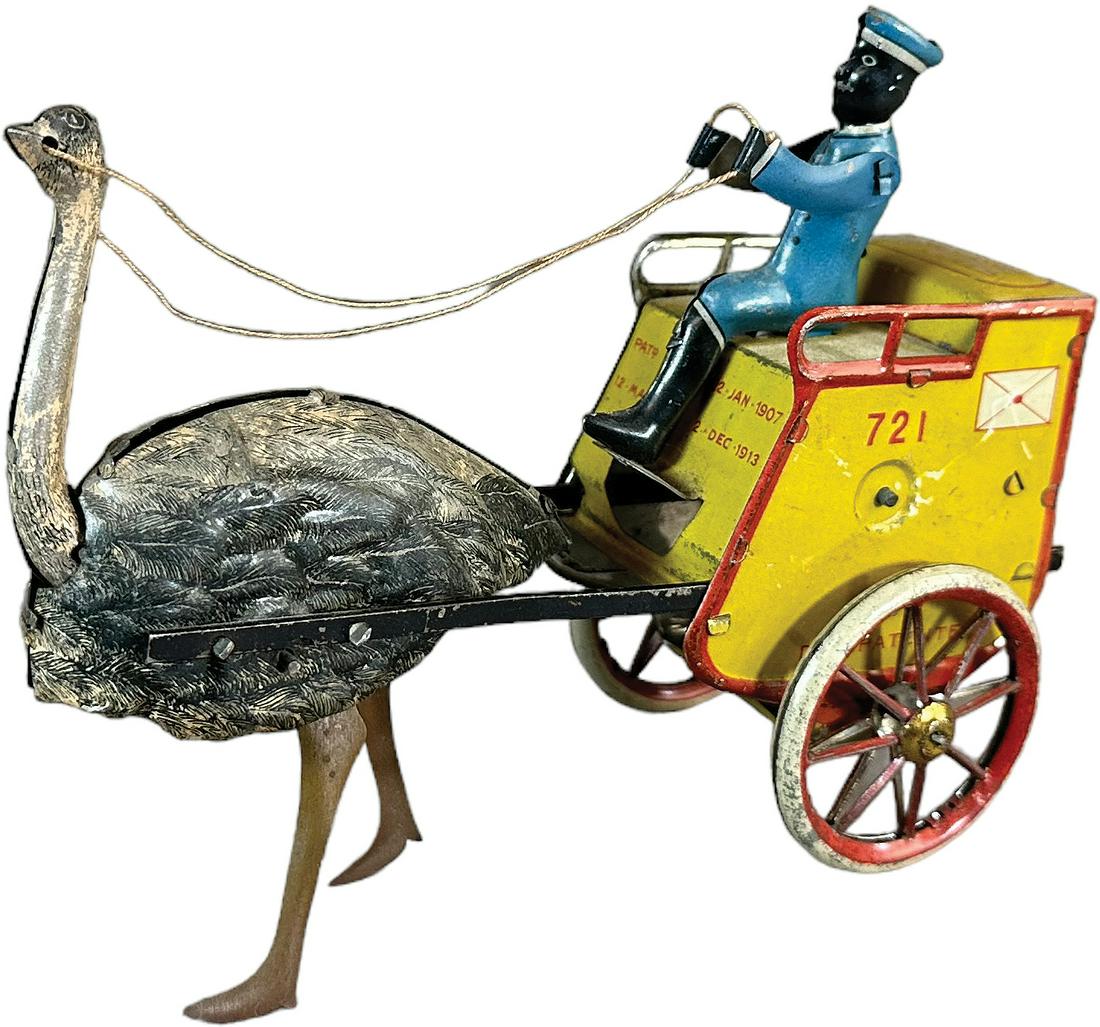LEHMANN ZULU OSTRICH MAIL CART (1 of 5)