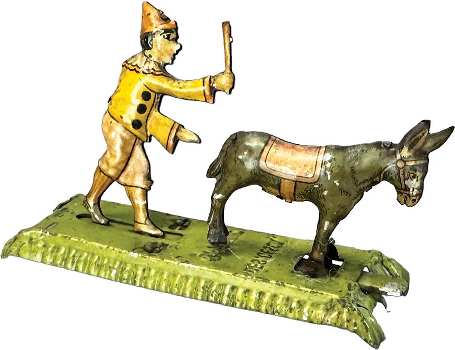 MEIER CLOWN & DONKEY ART PENNY TOY (1 of 2)